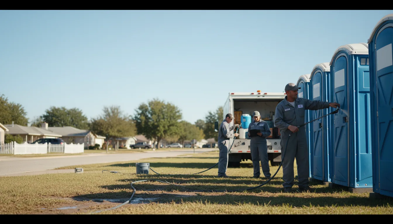 Long-Term Portable Toilet Rental in Calhoun City, MS near me